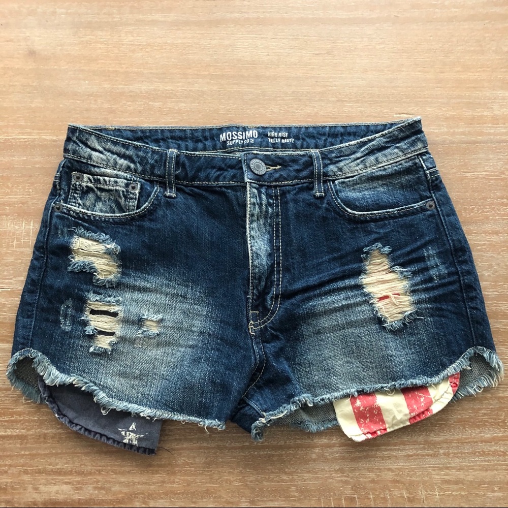 High rise jeans